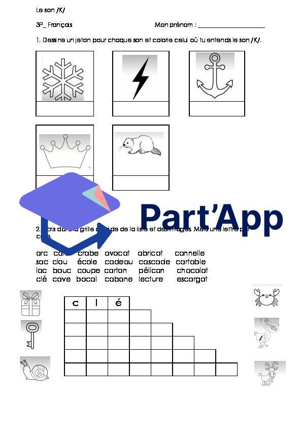 Fiche son /K/_2
