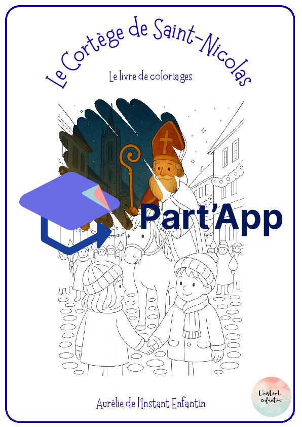 Album de coloriage – Le Cortège de la Saint-Nicolas (Cycle 1)_2