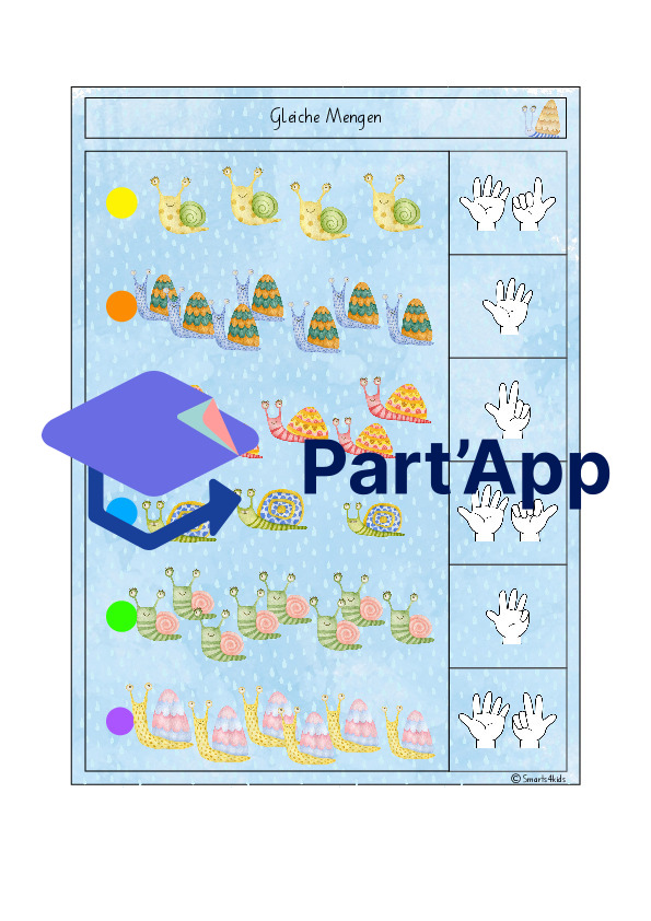 🐌 Cartes à pinces « Escargot » : regarde bien_91