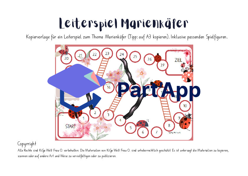 Leiterlispiel Marienkäfer_2