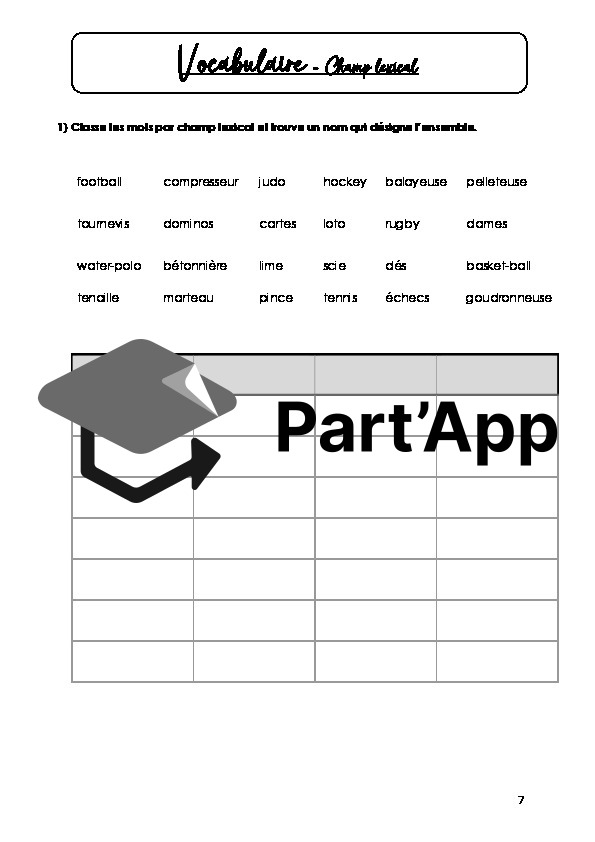 Français 8P - Dossier Module 1 Exercices_8