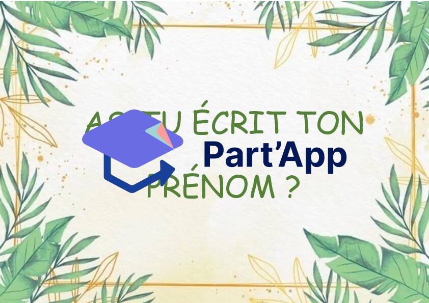 As-tu écrit ton prénom ? - Jungle_35
