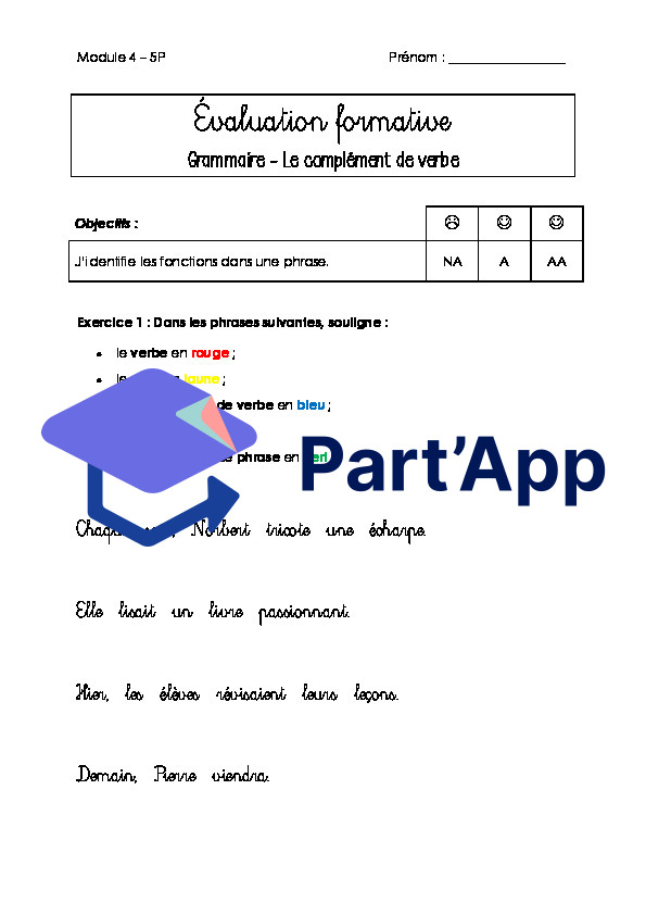 Evaluation formative 5P - Module 4_3