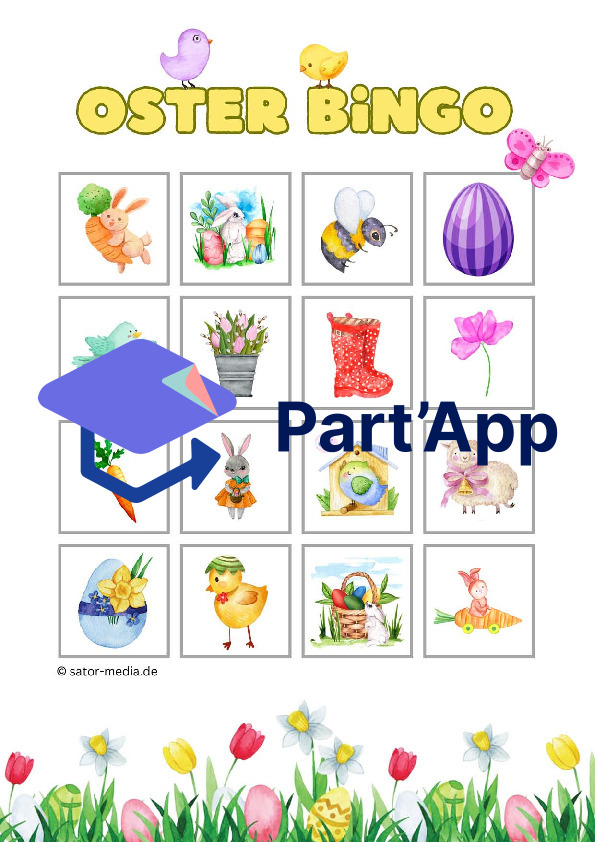 Oster und Frühlings Bingo_4