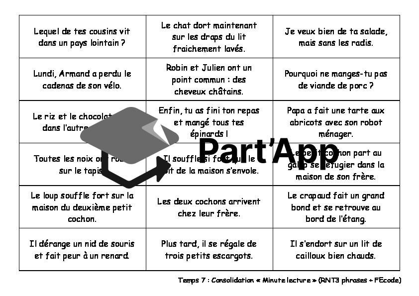 Jeu : Minute lecture Temps 7 – Méthodologie 4H français_2