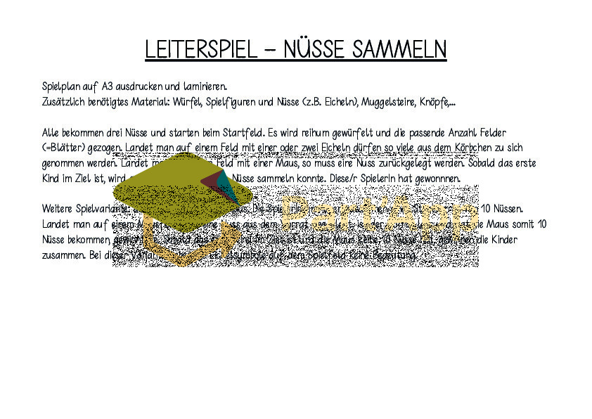 Leiterspiel - Nüsse sammlen_3