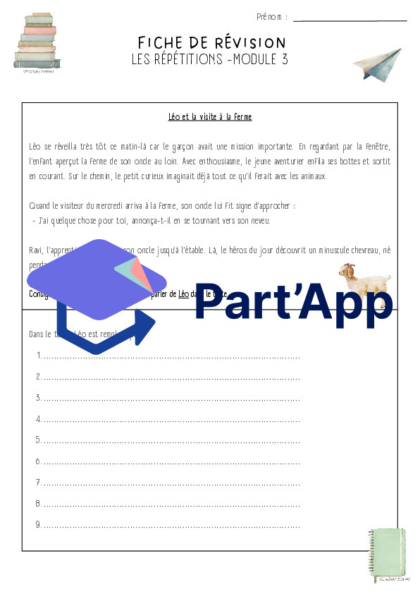 Révisions - Les répétitions (Module 3 - 7P)_2