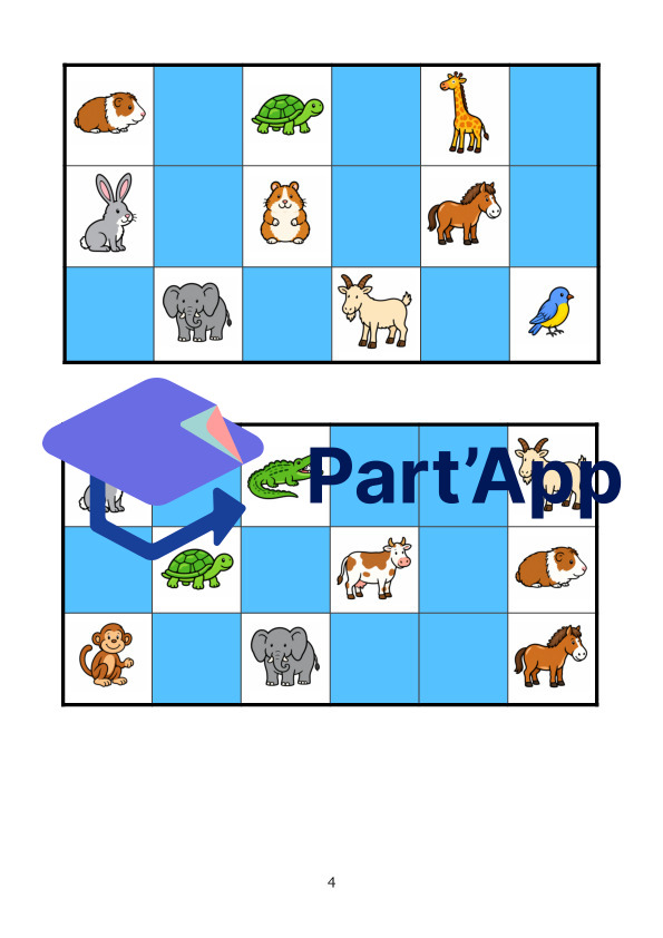 Allemand 6P - Loto les animaux_5