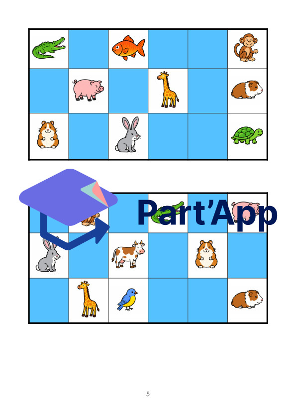 Allemand 6P - Loto les animaux_6