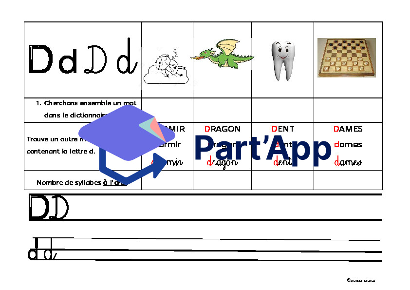 GESTE D_ECRITURE LECTURE COMPREHENSION - D_8