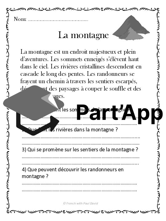 10 textes descriptifs - Compréhension de lecture_4