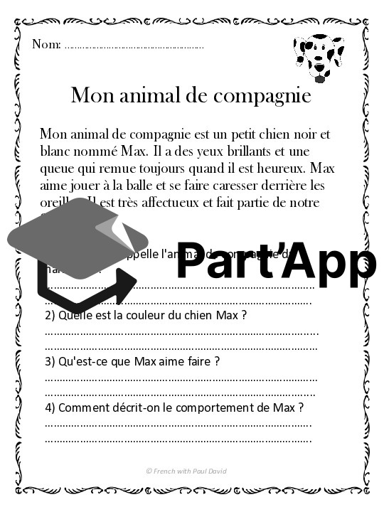 10 textes descriptifs - Compréhension de lecture_8