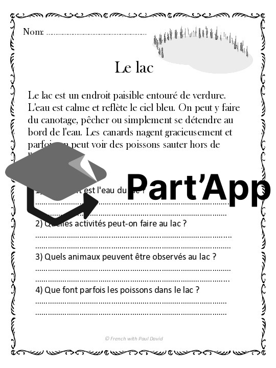 10 textes descriptifs - Compréhension de lecture_9