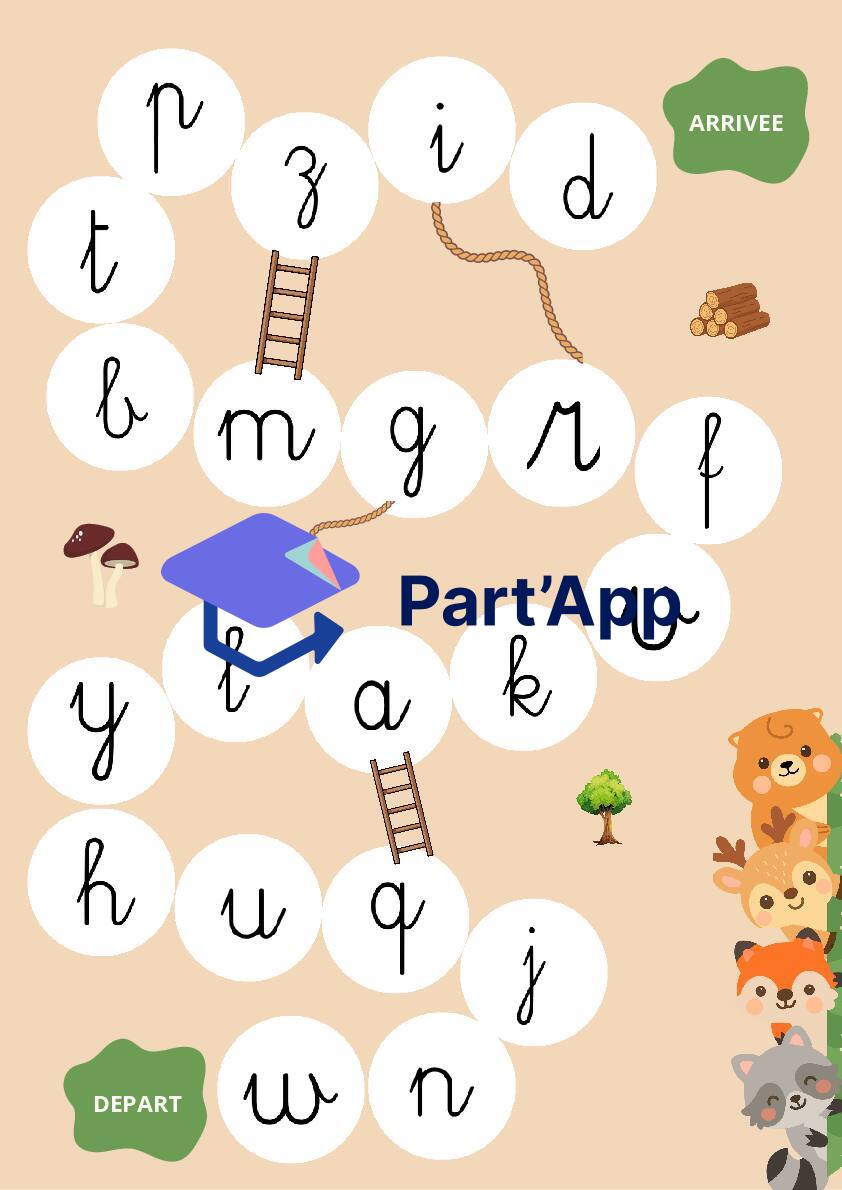 Jeu : écriture cursive romande minuscules_2