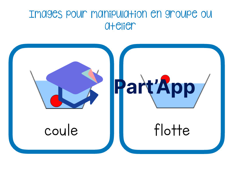 Expérience Flotte / Coule_4