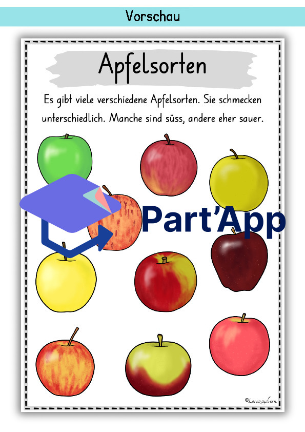Plakate: Sachwissen und Wortschatz zum Apfel_52
