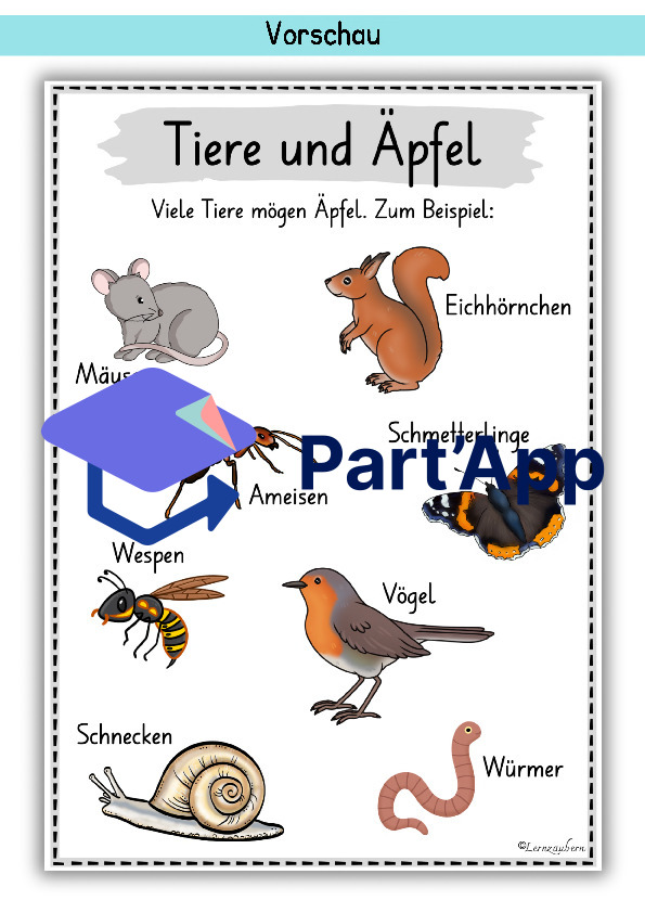 Plakate: Sachwissen und Wortschatz zum Apfel_55