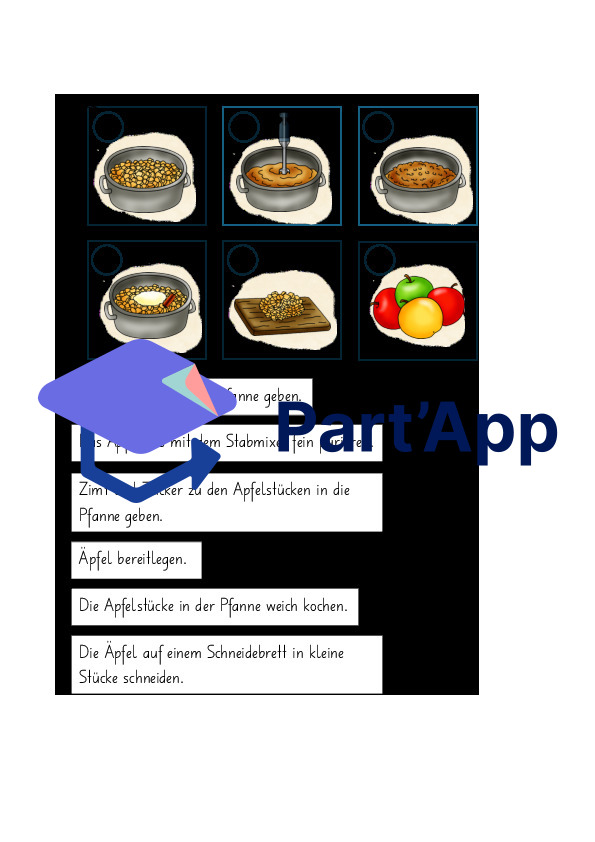 Rezept ordnen - Apfelmus kochen_27