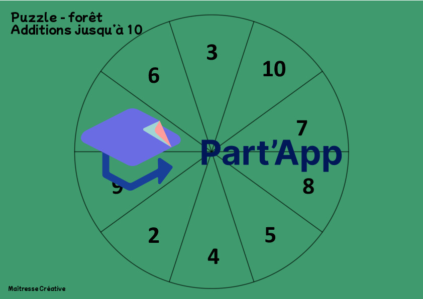 Puzzles autocorrectifs additions (<20)_9