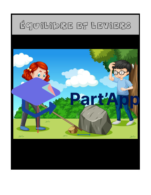 Dossier sciences: Equilibre et leviers: 5-6H_2