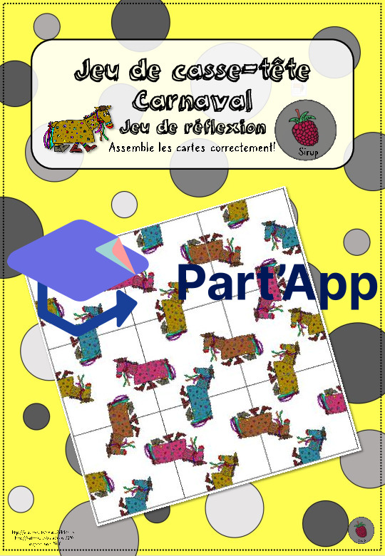 Jeu de casse-tête - Carnaval (jeu de réflexion)_25
