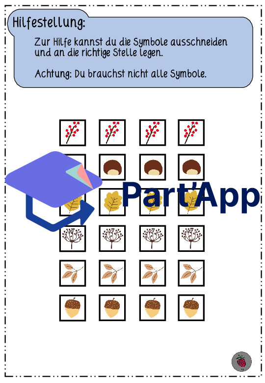 Herbstsudoku - mit Bildern statt Zahlen_4
