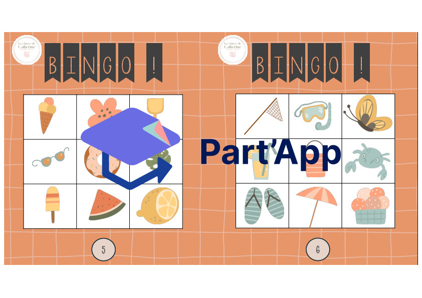 Ateliers été BINGO! 12 grilles 24 images_59