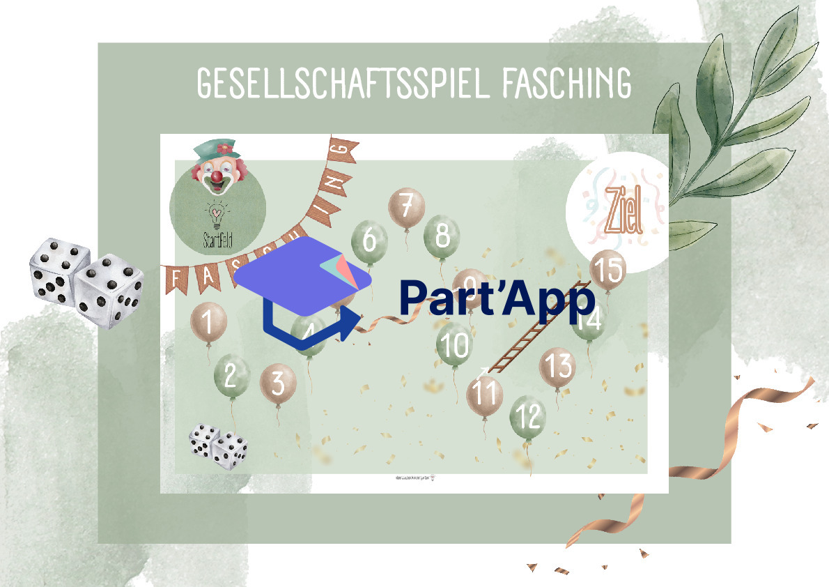 Gesellschaftsspiel Fasching, Karneval_2