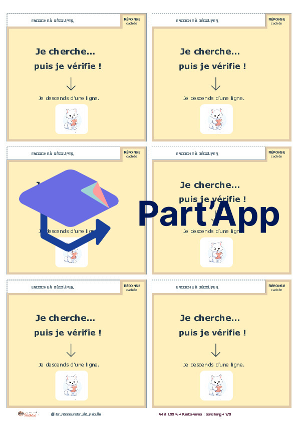 🐾 Mes ateliers autocorrectifs ces / ses – 2 niveaux | 4 CHF 🐾_8