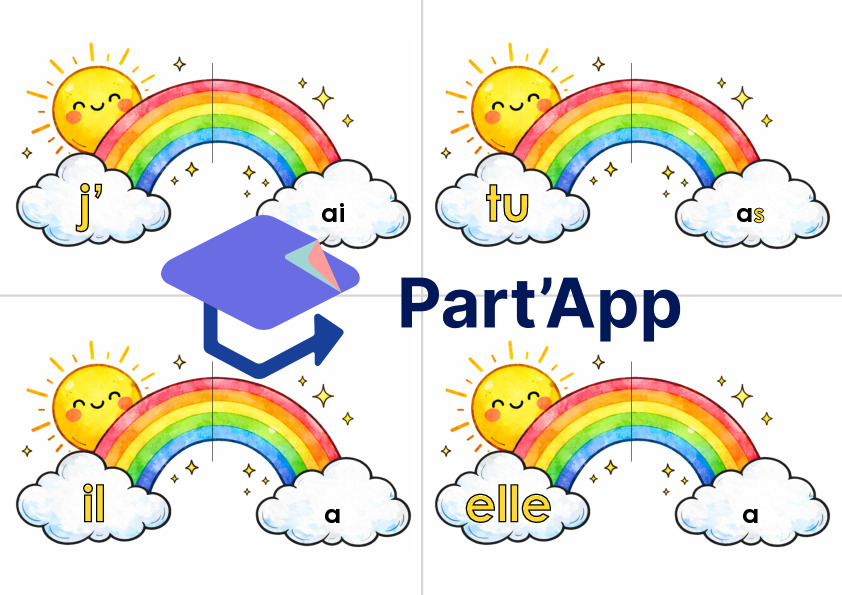 4P verbe arc-en-ciel avoir présent_4