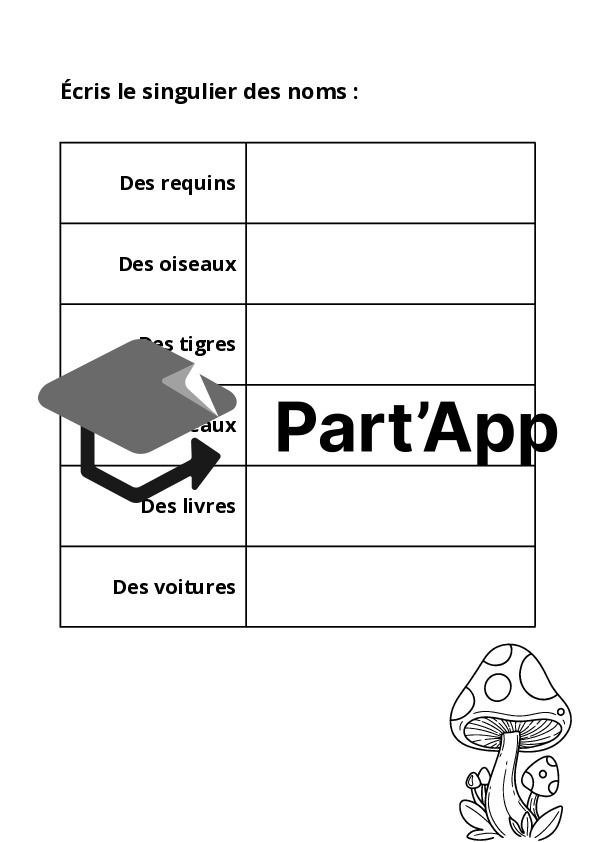 Dossier Singulier – Pluriel | 4P_10