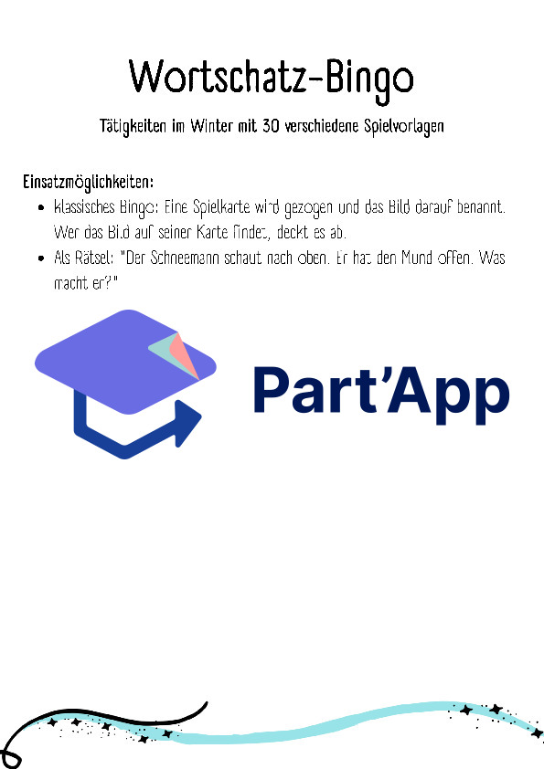 Bingo: Winteraktivitäten (Wortschatz)_69