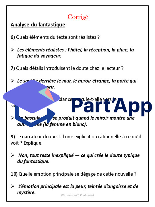 Compréhension de lecture - Nouvelle fantastique_6