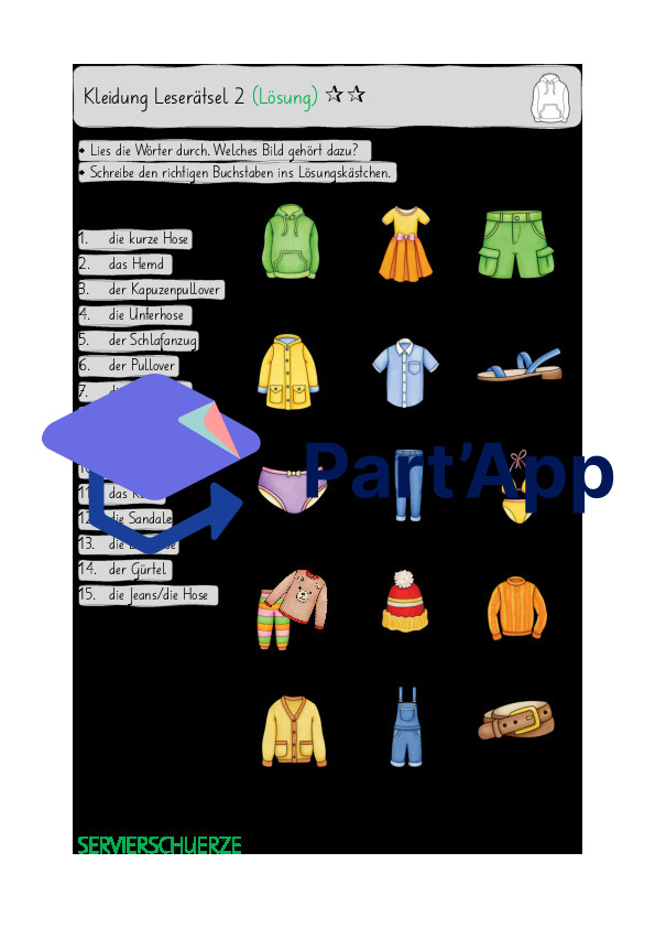 Leserätsel Kleidung_5