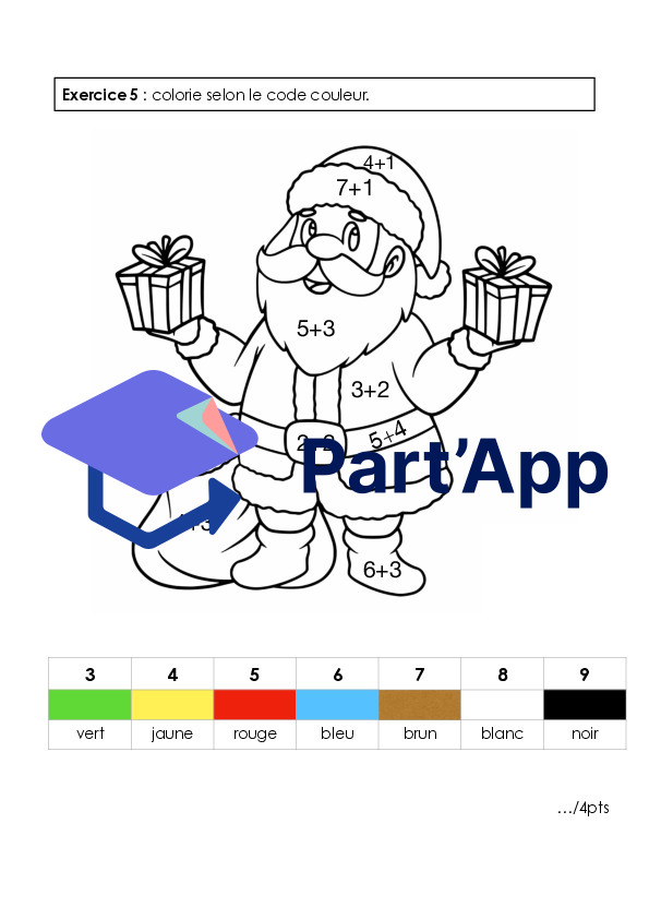 Évaluation mathématiques additions 0 à 12_5