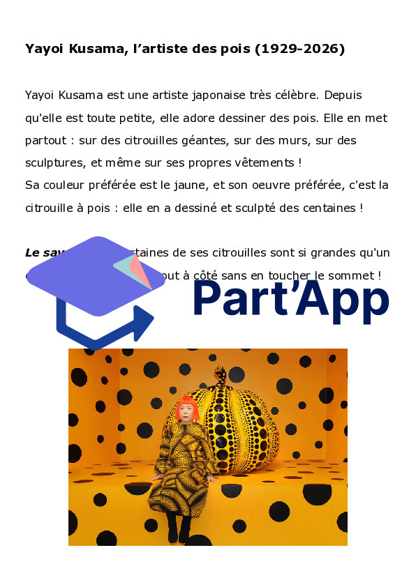 TS AVI Citrouille à la manière de Yayoi Kusama_4