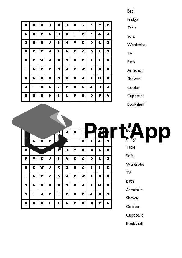 Anglais 7H : Mots cachés vocabulaire Unit 5_2