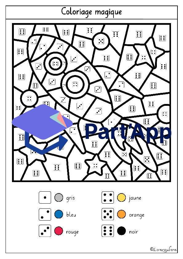 Coloriage magique: Espace (1-2h)_4