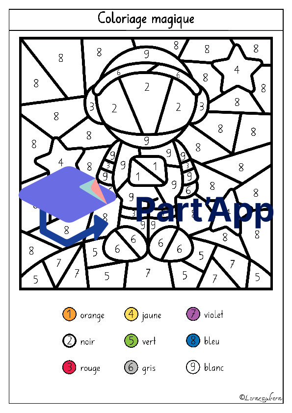 Coloriage magique: Espace (1-2h)_6