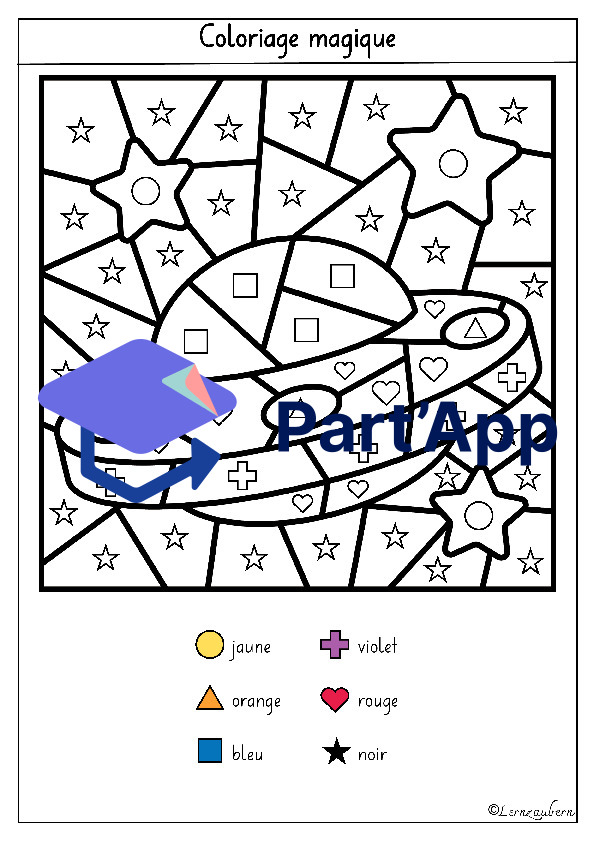 Coloriage magique: Espace (1-2h)_7