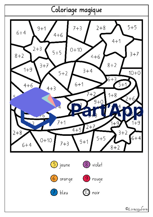 Coloriage magique: Espace (1-2h)_10