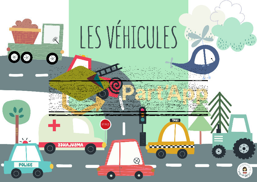 🚗 KIT PÉDAGOGIQUE COMPLET – THÈME : LES VÉHICULES 🚙_2