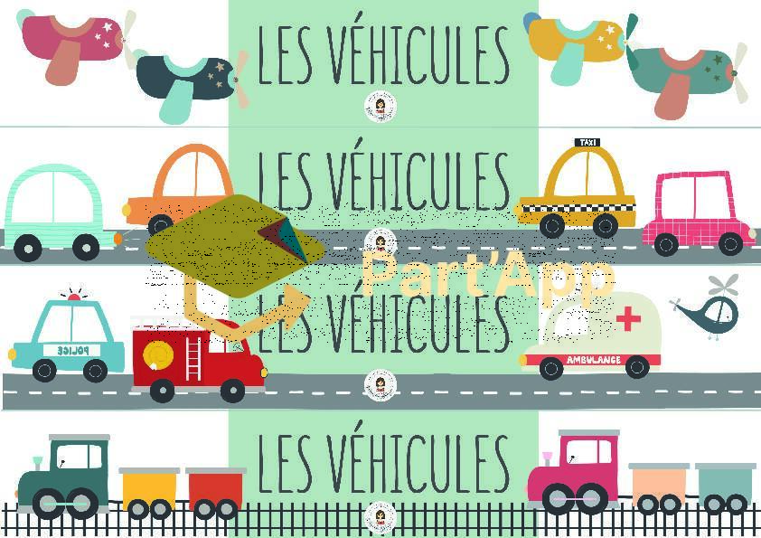 🚗 KIT PÉDAGOGIQUE COMPLET – THÈME : LES VÉHICULES 🚙_3