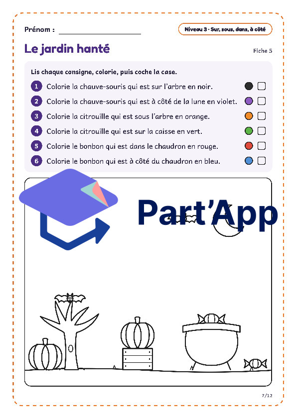 Coloriages sous consignes, halloween_8
