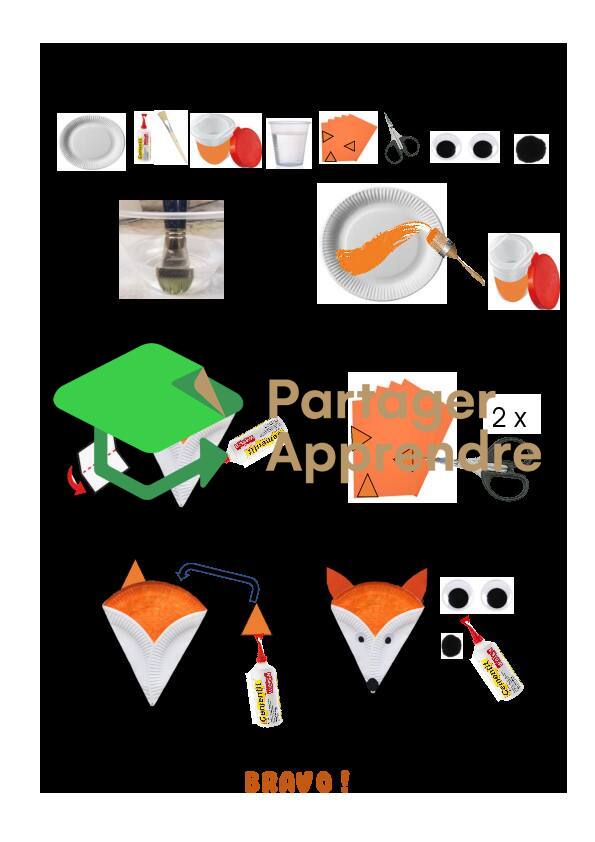 Bricolage lire pour agir : renard_2