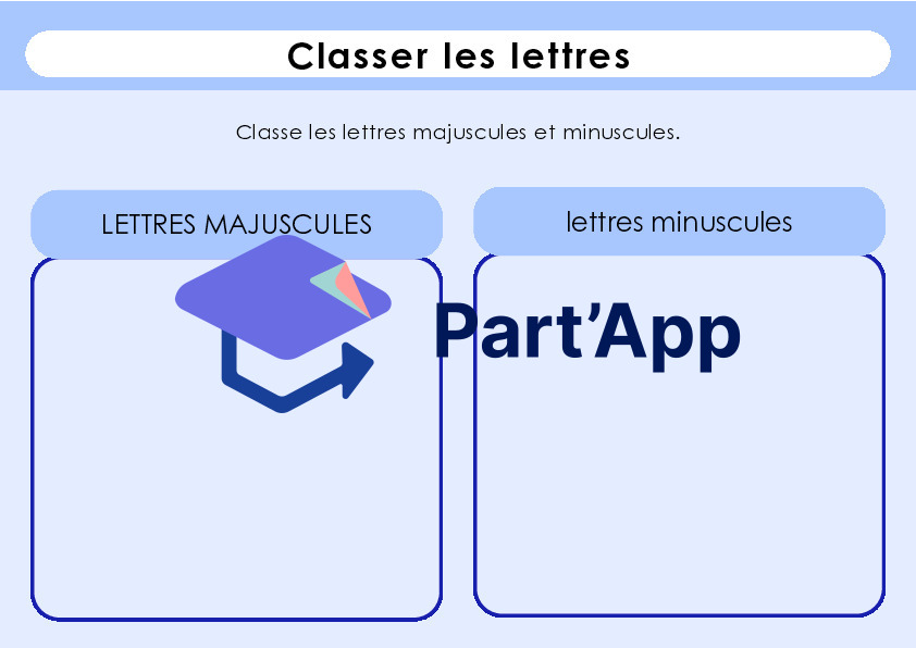 Classer les lettres : majuscules, minuscules_2