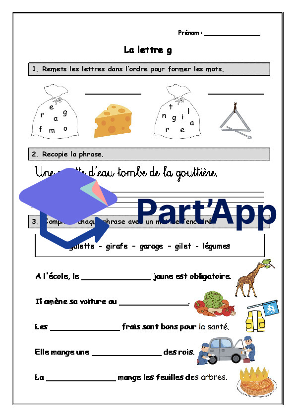 Temps 4 Décodage - Encodage les sons er/ez ai/ei au/eau et les lettres c et g_10