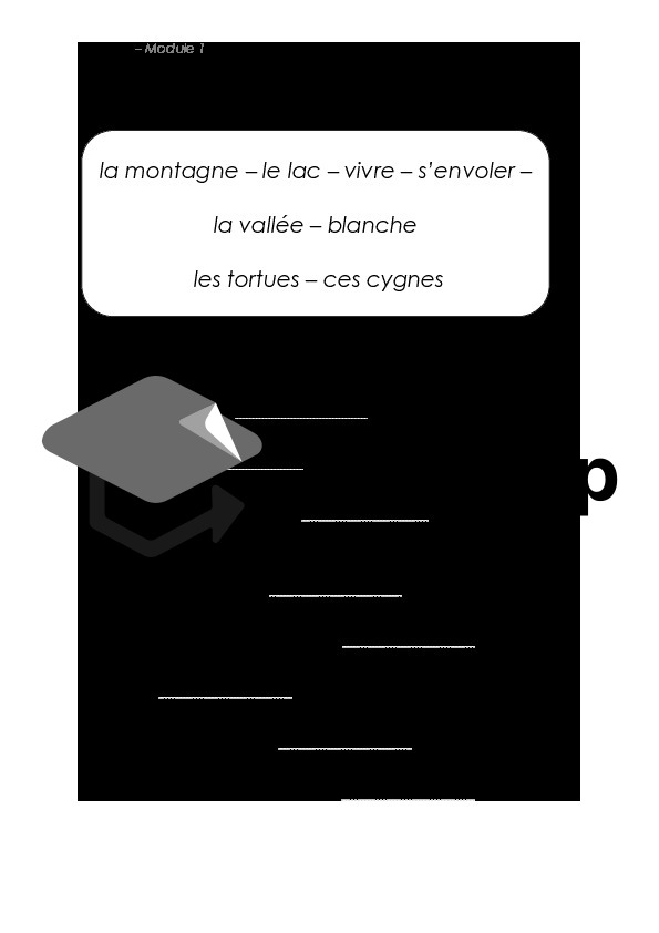 6H - M1 - Voc et rituel dictée_6