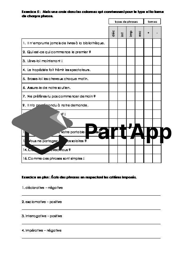 Français - 7e - Module 1 - Dossier types et formes de phrases_5