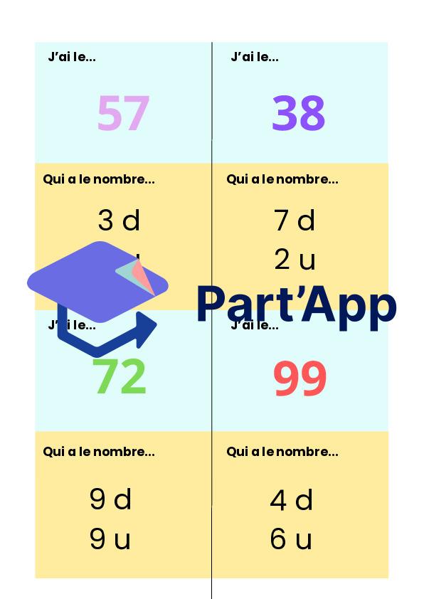 J'ai...qui a... dizaine et unité_8
